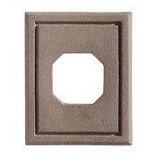 Light Fixture Plate Brown